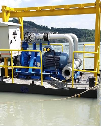 Dewatering MSW Pump 2 × 250 m³/hour