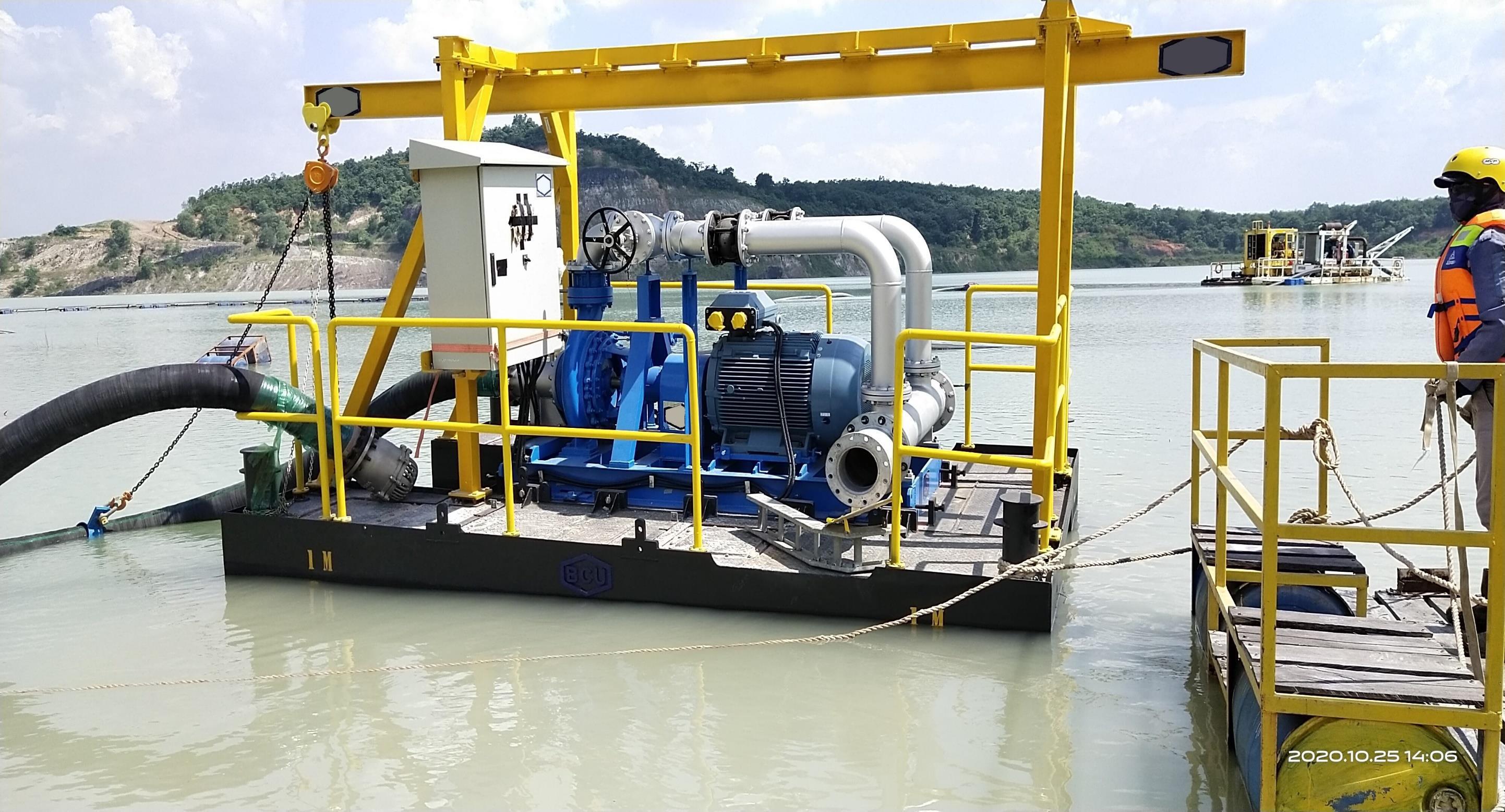 Dewatering MSW Pump 2 × 250 m³/hour
